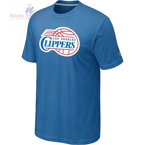 Acquista T-Shirt Los Angeles Clippers Blu 2016