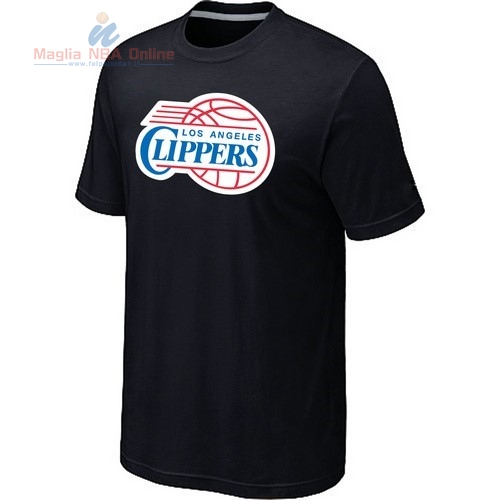 Acquista T-Shirt Los Angeles Clippers Nero 2016