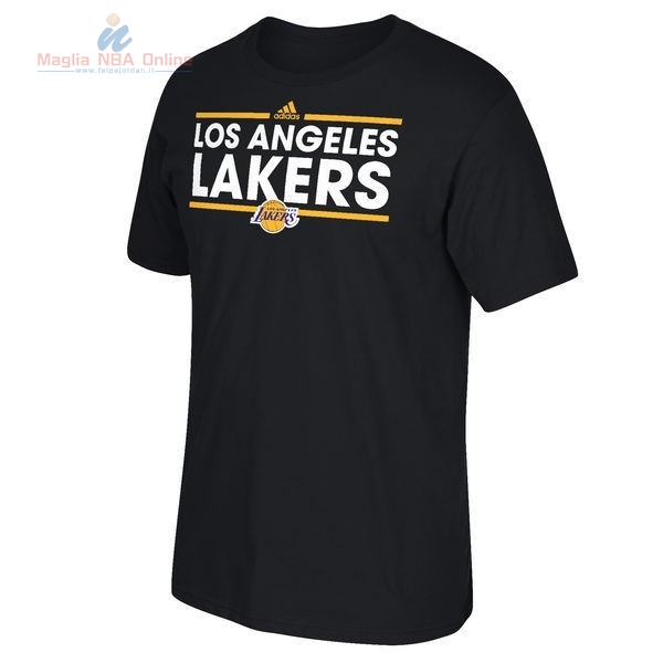 Acquista T-Shirt Los Angeles Lakers Nero