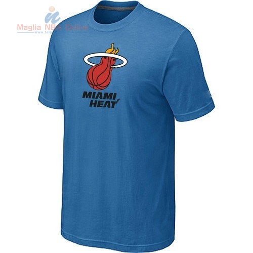Acquista T-Shirt Miami Heat Blu