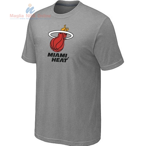 Acquista T-Shirt Miami Heat Grigio