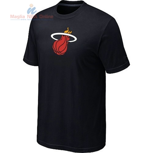 Acquista T-Shirt Miami Heat Nero 002