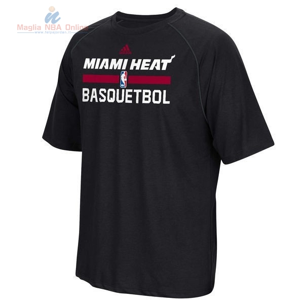 Acquista T-Shirt Miami Heat Nero