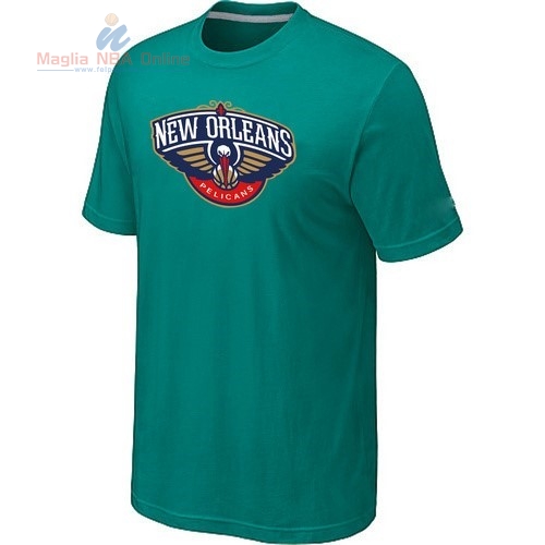 Acquista T-Shirt New Orleans Pelicans Verde