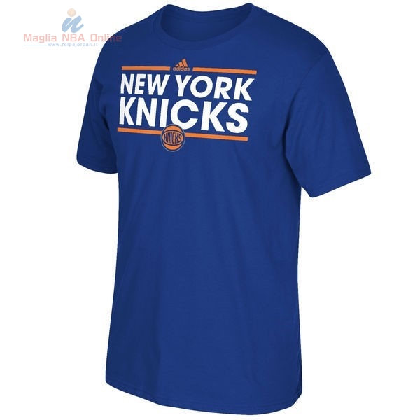 Acquista T-Shirt New York Knicks Blu