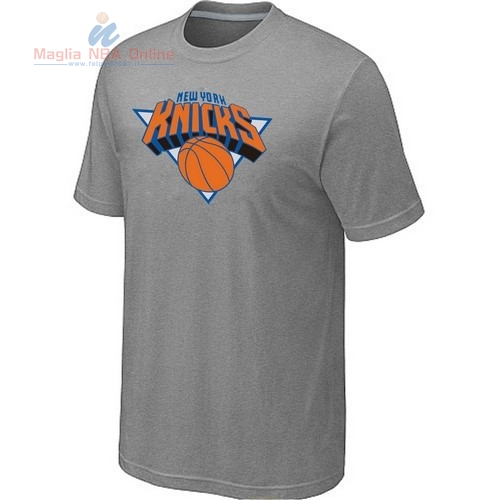 Acquista T-Shirt New York Knicks Grigio 001