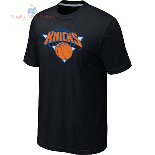 Acquista T-Shirt New York Knicks Nero 001