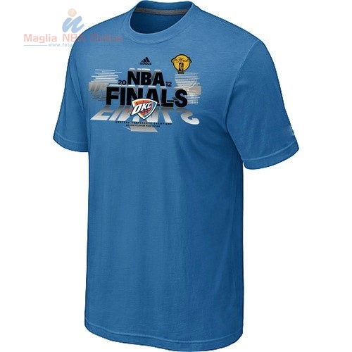 Acquista T-Shirt Oklahoma City Thunder Blu 001
