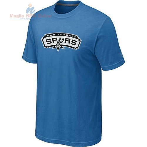 Acquista T-Shirt San Antonio Spurs Blu