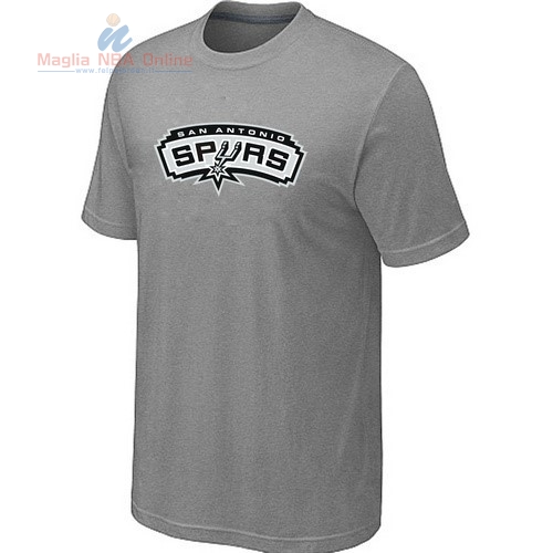 Acquista T-Shirt San Antonio Spurs Grigio