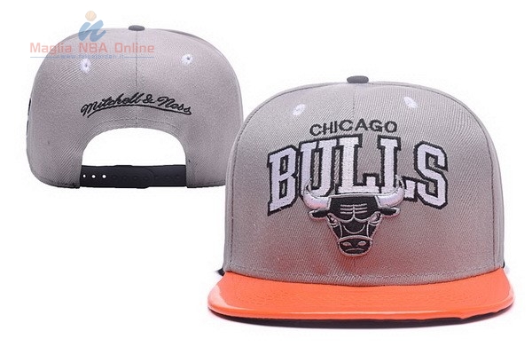 Acquista Cappelli 2017 Chicago Bulls Grigio #02