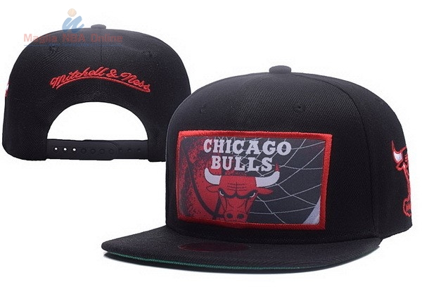 Acquista Cappelli 2017 Chicago Bulls Rosso Nero #01