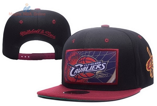 Acquista Cappelli 2017 Cleveland Cavaliers Blu Rosso #01