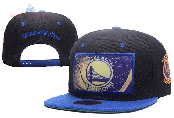 Acquista Cappelli 2017 Golden State Warriors Blu Nero #01