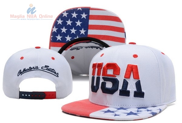 Acquista Cappelli 2017 Seventy Seven USA Forever Bianco