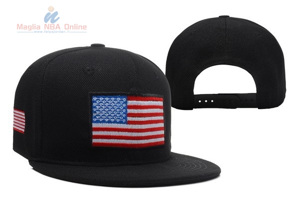 Acquista Cappelli 2017 USA Bandiera Nero