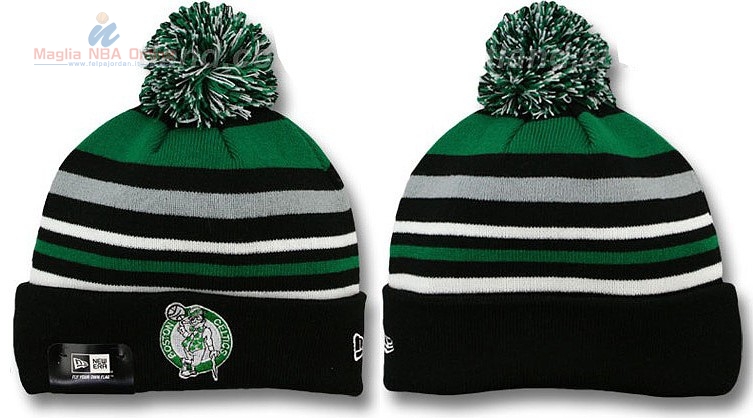 Acquista Cappelli di lana 2017 Boston Celtics Nero Striscia