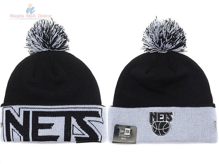 Acquista Cappelli di lana 2017 Brooklyn Nets Nero