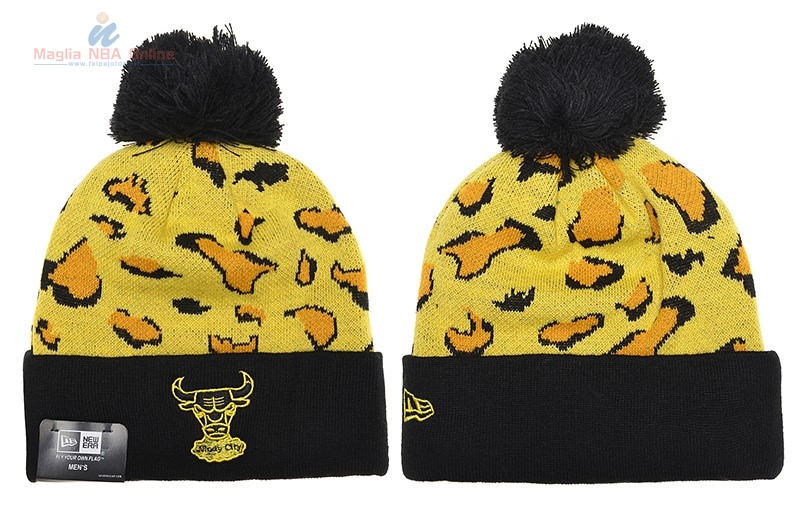 Acquista Cappelli di lana 2017 Chicago Bulls Leopardo