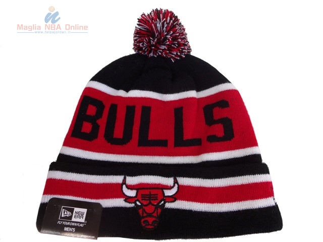Acquista Cappelli di lana 2017 Chicago Bulls Nero #02