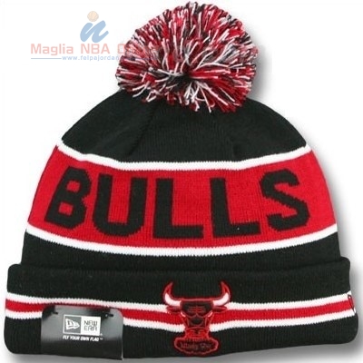 Acquista Cappelli di lana 2017 Chicago Bulls Nero #09