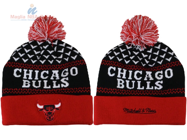 Acquista Cappelli di lana 2017 Chicago Bulls Nero #13