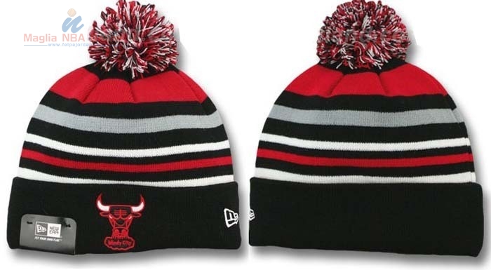 Acquista Cappelli di lana 2017 Chicago Bulls Nero #16