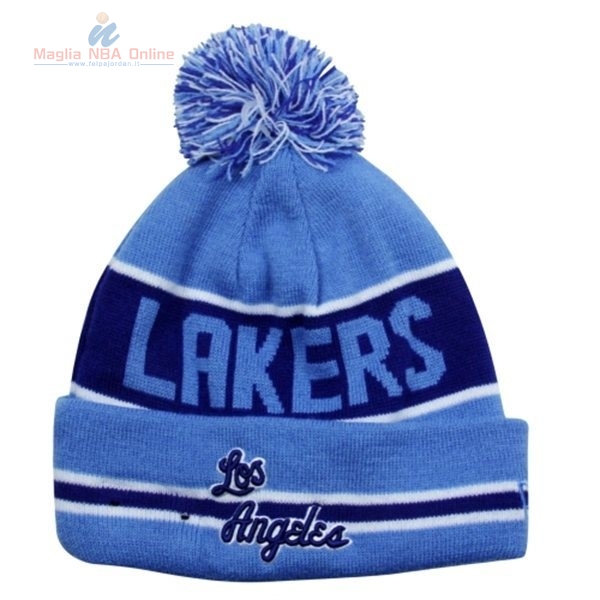 Acquista Cappelli di lana 2017 Los Angeles Lakers Blu