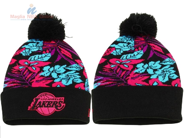 Acquista Cappelli di lana 2017 Los Angeles Lakers Nero