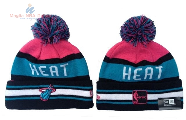 Acquista Cappelli di lana 2017 Miami Heat Nero Blu