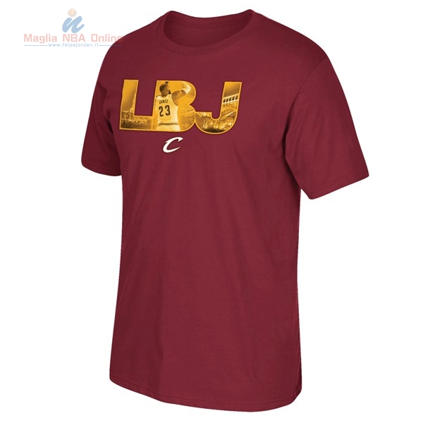Acquista T-Shirt Cleveland Cavaliers 2017 LBJ