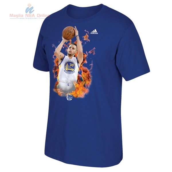 Acquista T-Shirt Golden State Warriors 2017 Curry