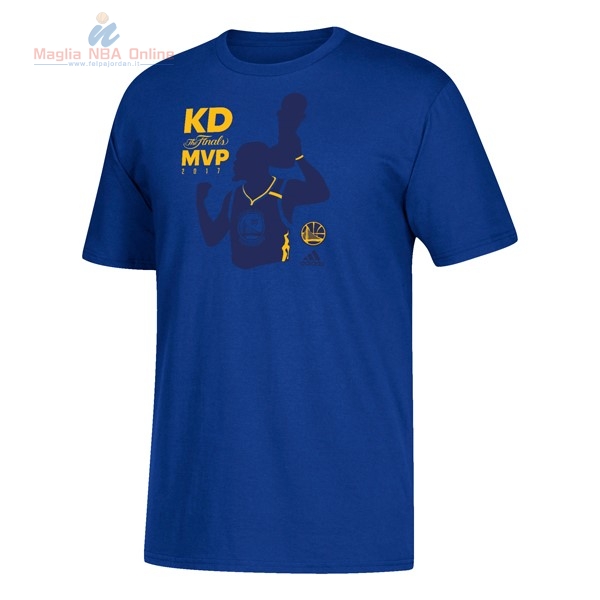 Acquista T-Shirt Golden State Warriors Champions 2017 Kevin Durant MVP