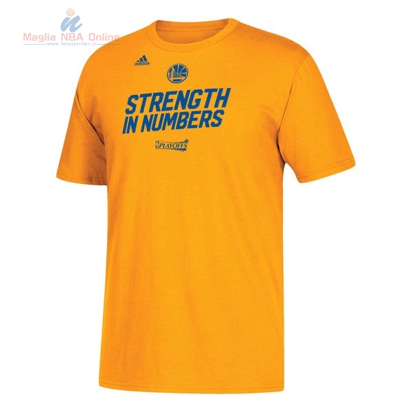 Acquista T-Shirt Golden State Warriors NBA Playoffs Slogan 2017