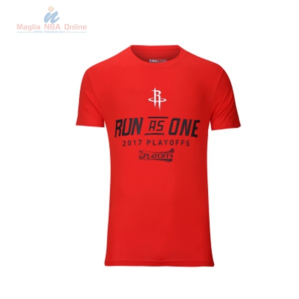 Acquista T-Shirt Houston Rockets NBA Playoffs Live Fans 2017