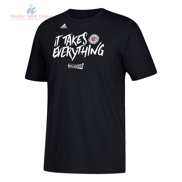 Acquista T-Shirt Los Angeles Clippers NBA Playoffs Slogan 2017