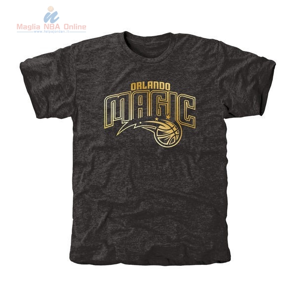 Acquista T-Shirt Orlando Magic Nero Oro