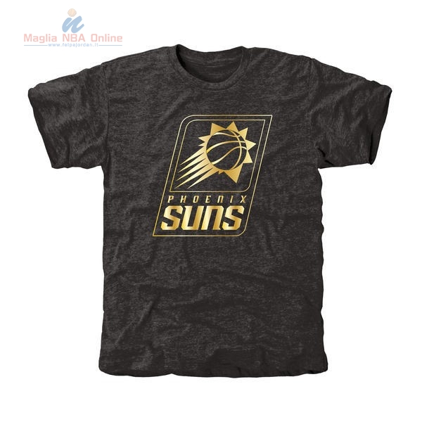 Acquista T-Shirt Phoenix Suns Nero Oro