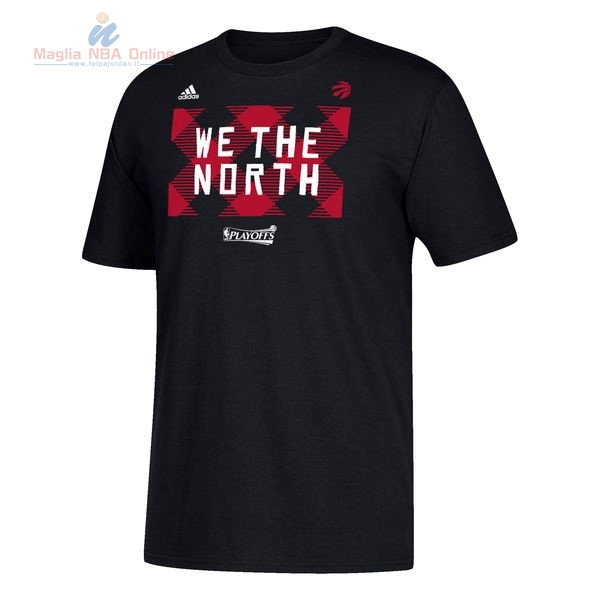 Acquista T-Shirt Toronto Raptors NBA Playoffs Slogan 2017